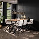 Industrial swivel Bar Stool Twirl Boucle Silver Industrial swivel Bar Stool Twirl Boucle Silver