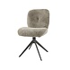 Industrial swivel Dining chair Twirl Boucle Taupe Industrial swivel Dining chair Twirl Boucle Taupe