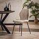 Industrial Dining Chair Anne Boucle Beige Industrial Dining Chair Anne Boucle Beige