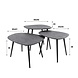 Industrial Coffee Tables Weld Set of 3 Industrial Coffee Tables Weld Set of 3