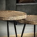 Industrial Coffee Tables Helix set of 2 Gold Industrial Coffee Tables Helix set of 2 Gold