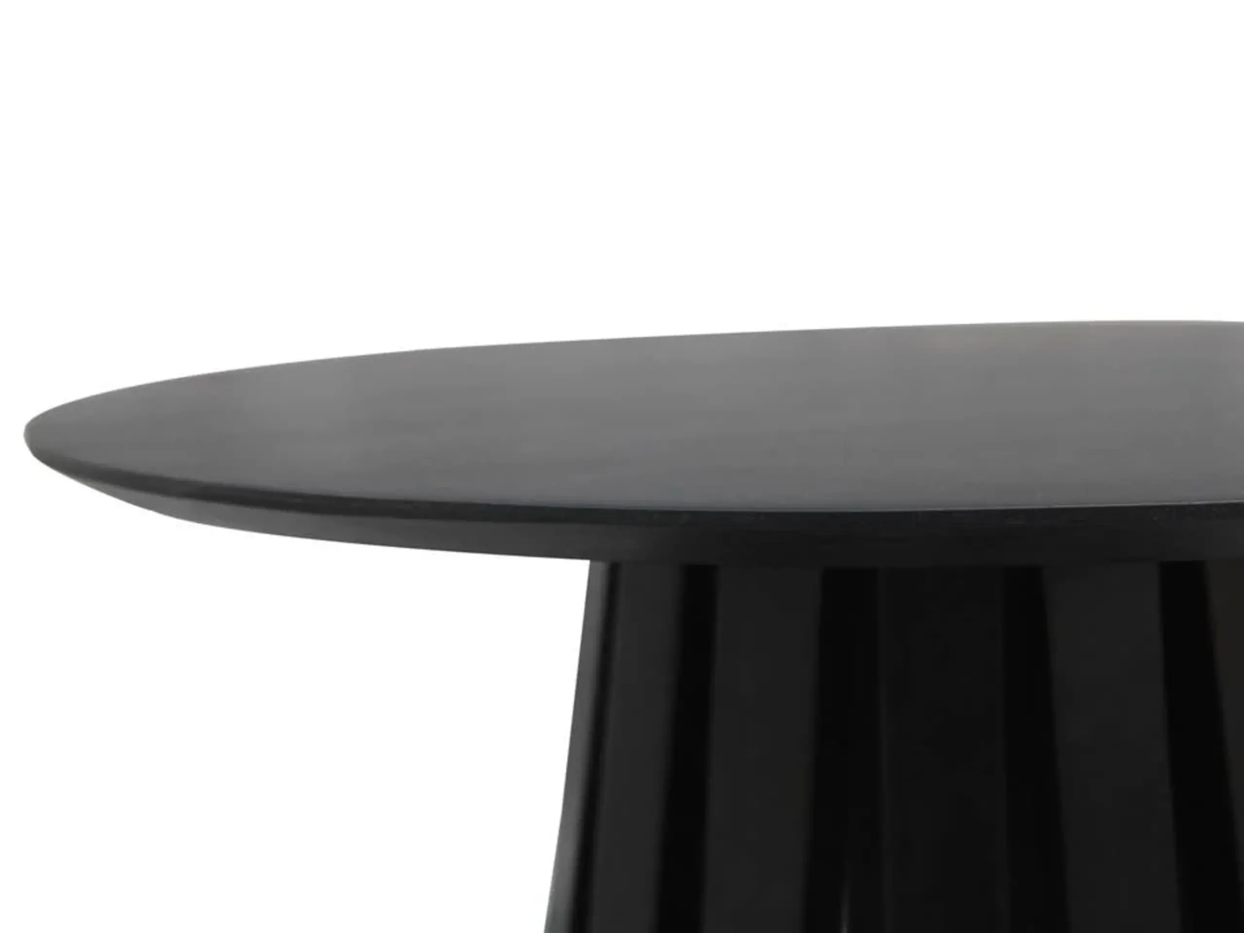 Industrial Coffee Table Leo Black 50 cm Furnwise