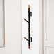 Coat rack Onyx Metal 4 hooks Coat rack Onyx Metal 4 hooks