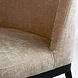 Industrial Dining Chair Gream Chenille Beige Industrial Dining Chair Gream Chenille Beige
