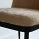 Industrial Dining Chair Gream Chenille Beige Industrial Dining Chair Gream Chenille Beige