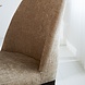 Industrial Dining Chair Gream Chenille Beige Industrial Dining Chair Gream Chenille Beige