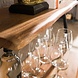 Industrial Wall Shelf Gem Solid Acacia Wood Industrial Wall Shelf Gem Solid Acacia Wood