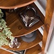 Industrial Wall Shelf Gradient Solid Acacia Wood Industrial Wall Shelf Gradient Solid Acacia Wood