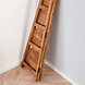 Industrial Wall Shelf Gradient Solid Acacia Wood Industrial Wall Shelf Gradient Solid Acacia Wood