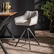 Velvet Barstool Xander Rotatable Silver Velvet Barstool Xander Rotatable Silver