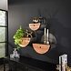 Wall shelf Ridge Ø40 Solid Acacia Wood Wall shelf Ridge Ø40 Solid Acacia Wood