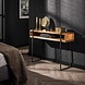 Industrial Side Table Vanity Solid Acacia Wood Industrial Side Table Vanity Solid Acacia Wood