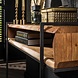 Industrial Side Table Vanity Solid Acacia Wood Industrial Side Table Vanity Solid Acacia Wood