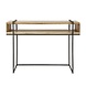 Industrial Side Table Vanity Solid Acacia Wood Industrial Side Table Vanity Solid Acacia Wood