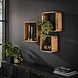 Wall shelf Diva Solid Acacia Wood Set of 3 Wall shelf Diva Solid Acacia Wood Set of 3