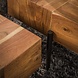 Industrial Coffee Tables Sipper Set of 2 Acacia Wood Industrial Coffee Tables Sipper Set of 2 Acacia Wood