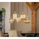 Industrial Ceiling Light Stripe Glass Mix Industrial Ceiling Light Stripe Glass Mix