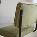 Industrial Dining Chair Sunny Ribbed Green Industrial Dining Chair Sunny Ribbed Green