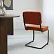 Industrial Dining Chair Sunny Ribbed Cognac Industrial Dining Chair Sunny Ribbed Cognac