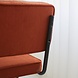 Industrial Dining Chair Sunny Ribbed Cognac Industrial Dining Chair Sunny Ribbed Cognac