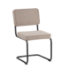 Industrial Dining Chair Sunny Ribbed Grey Industrial Dining Chair Sunny Ribbed Grey