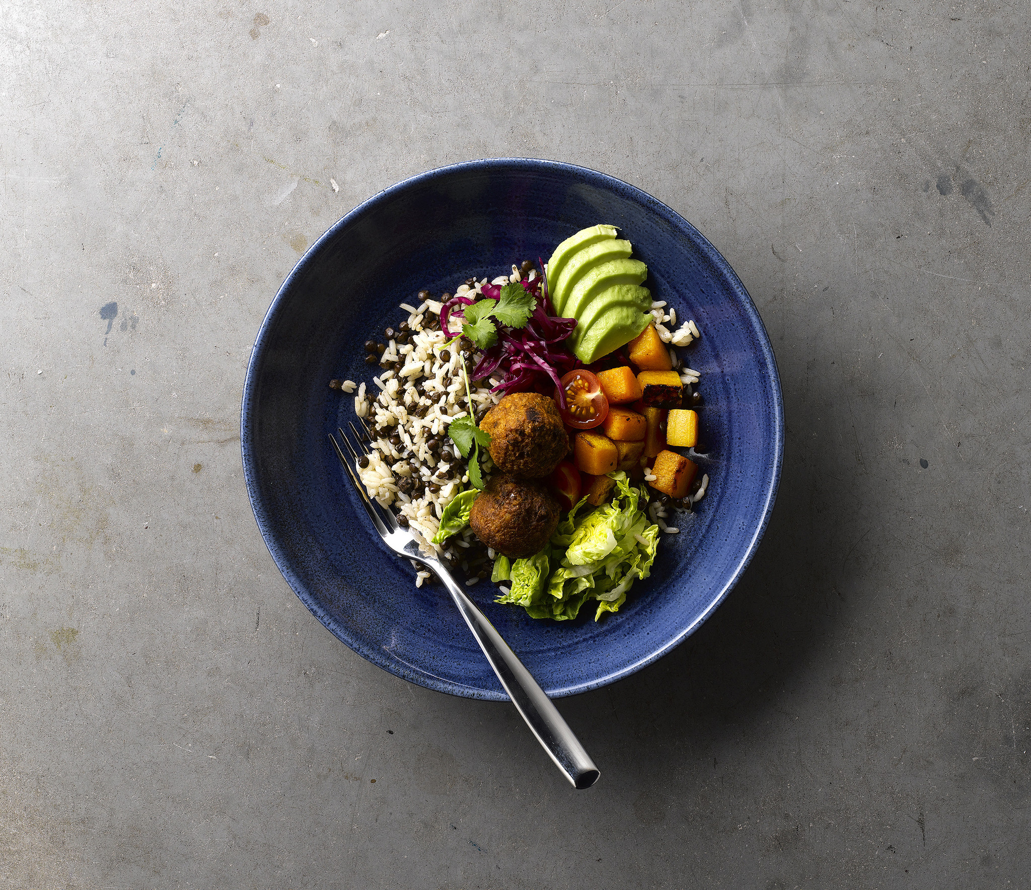 Churchill Stonecast Patina Cobalt Blue