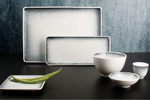 F2D Dusk Speckled servies