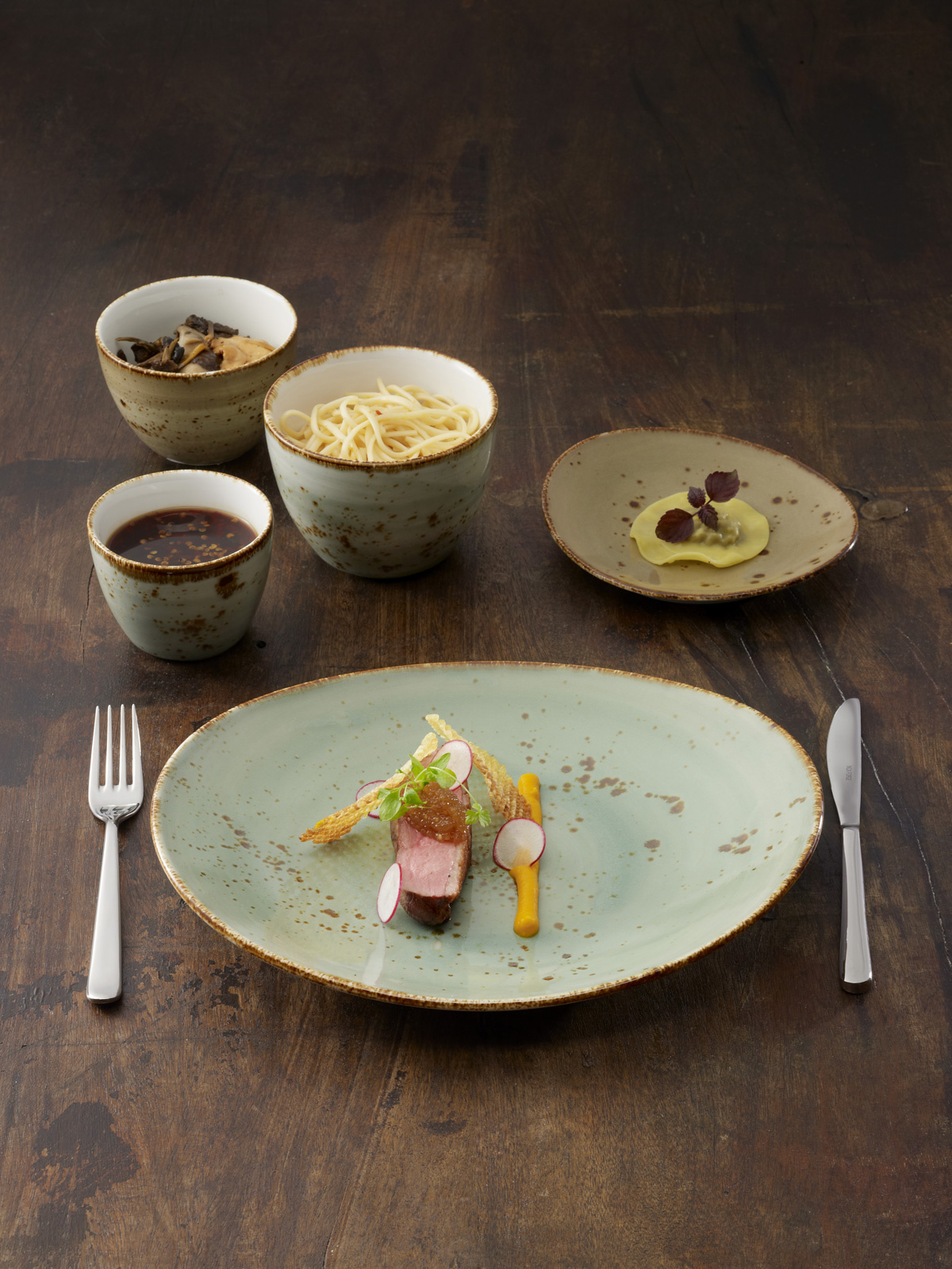 Q Authentic Aqua Horeca Servies
