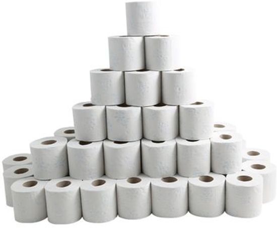 Toiletpapier en zeep voor elk schoon toilet