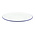 Non Food Company Emaille bord met blauwe rand 24 cm