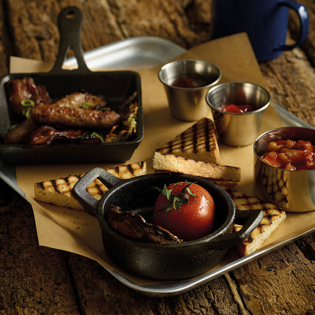 Non Food Company Gietijzer mini pan rond met handvat 220 ml