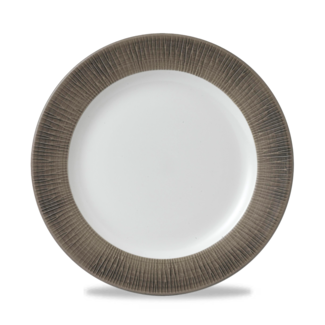 Churchill Servies Horeca Kwaliteit Bamboo Spinwash Dusk Footed Bord 26.1cm