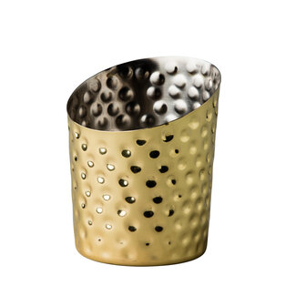 Non Food Company Elements RVS bakje goud schuin geham. Ø9,5cm 450ml
