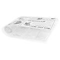 Non Food Company Vetvrij papier zak"Newspaper white"18x17cm 500-pak