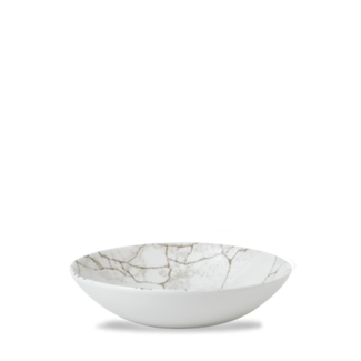 Churchill Servies Horeca Kwaliteit Studio Prints Kintsugi Agate Grey Evolve Coupe Bowl 18.2cm