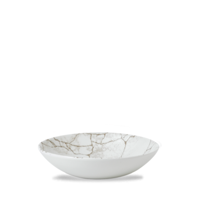 Churchill Servies Horeca Kwaliteit Kintsugi Agate Grey Evolve Coupe Bowl 18,2 cm 12/box