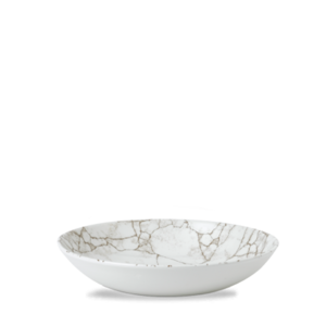 Churchill Servies Horeca Kwaliteit Studio Prints Kintsugi Agate Grey Evolve Coupe Bowl 24.8cm