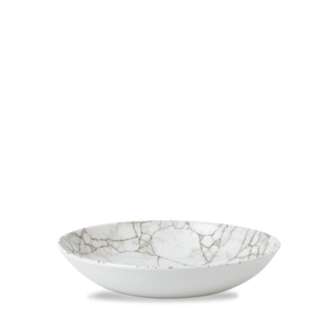 Churchill Servies Horeca Kwaliteit Kintsugi Agate Grey Evolve Coupe Bowl 24,8 cm 12/box