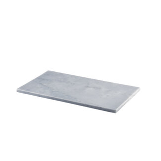 Non Food Company Grijs marmeren plateau rechthoekig 32 x 18 cm