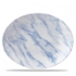 Churchill Servies Horeca Kwaliteit Churchill | Marble Blue Oval Coupe Bord 31.7 x 25.5cm