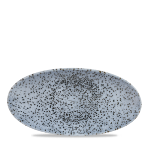 Churchill Mineral Blue Oval Chefs Bord 30x15cm