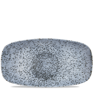 Churchill Servies Horeca Kwaliteit Mineral Blue Chefs Oblong Bord 35.5x18.9cm