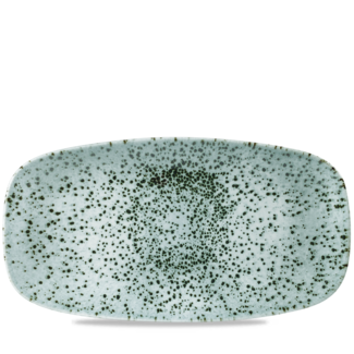 Churchill Servies Horeca Kwaliteit Mineral Green Chefs Oblong Bord 35.5x18.9cm