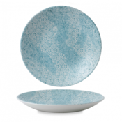 Churchill Servies Horeca Kwaliteit Aquamarine Med Tiles Deep Coupe Bord 25.5cm