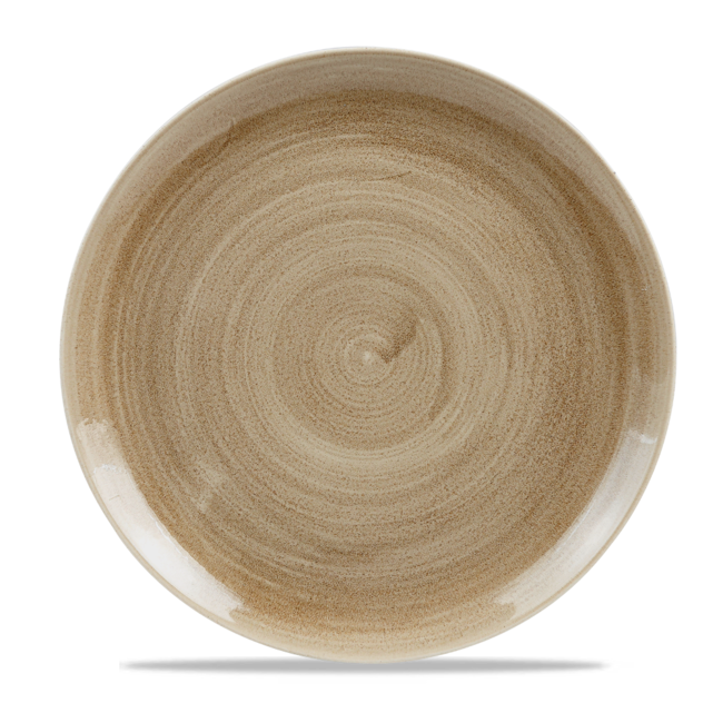 Churchill Servies Horeca Kwaliteit Stonecast Patina Antique Taupe Evolve Coupe Plate 29cm 12/