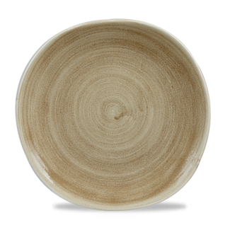 Churchill Servies Horeca Kwaliteit Stonecast Patina Antique Taupe Round Trace Bord 26.4cm Churchill Servies Horeca Kwaliteit Stonecast Patina Antique Taupe Round Trace Bord 26.4cm