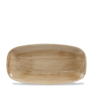 Churchill Servies Horeca Kwaliteit Stonecast Patina Antique Taupe Chefs Oblong Bord 29.8x15.3cm Churchill Servies Horeca Kwaliteit Stonecast Patina Antique Taupe Chefs Oblong Bord 29.8x15.3cm