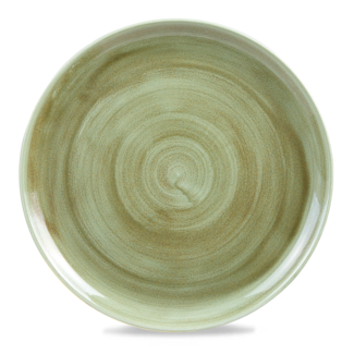 Churchill Servies Horeca Kwaliteit Stonecast Patina Burnished Green Coupe Evolve Bord 32.4cm