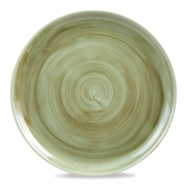 Churchill Servies Horeca Kwaliteit Stonecast Patina Green Coupe Evolve Plate 32.4cm 6/box