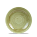 Churchill Servies Horeca Kwaliteit Stonecast Patina Burnished Green Evolve Coupe Bowl 18.2cm